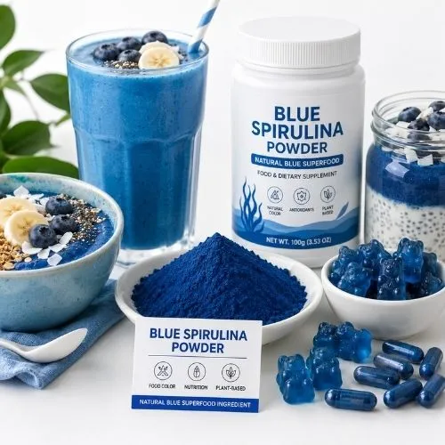 What Makes Blue Spirulina a Popular Natural Color?